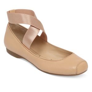 Jessica Simpson Mandalaye leather flat - EUC!